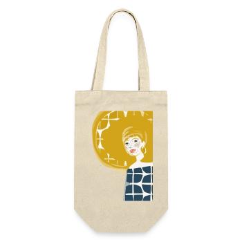 Sun in your hair - Gift Bag for Bottles - nature - Front