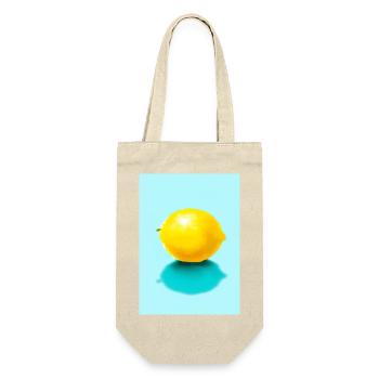 Zitrusfrüchte - Geschenkbeutel für Flaschen - Natur - Vorne