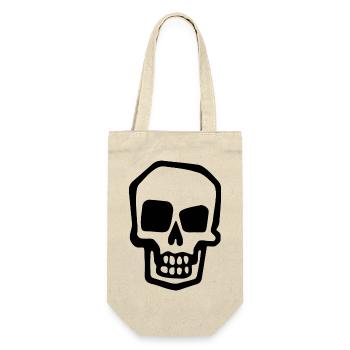 Skeleton Costume Bones Halloween Horreur - Sac à bouteille - nature - Devant