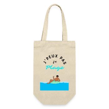 J ai plage - Sac à bouteille - nature - Devant