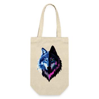 Wolf - Gift Bag for Bottles - nature - Front