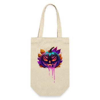 Halloween Pumpkin - Gift Bag for Bottles - nature - Front