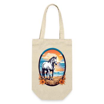 Cheval sur la plage - Sac à bouteille - nature - Devant