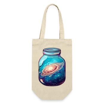 Space in a jar - Gift Bag for Bottles - nature - Front
