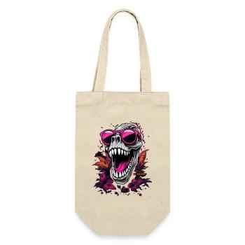 Dino Skull - Gift Bag for Bottles - nature - Front
