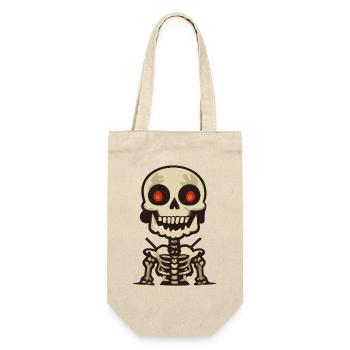 Red-Eyed Skeletal Body of Darkness - Gift Bag for Bottles - nature - Front