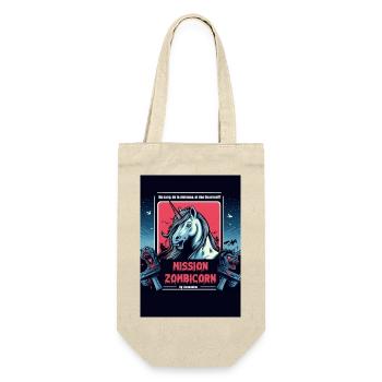 Zombie Unicorn - Gift Bag for Bottles - nature - Front