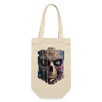 Graffiti Street Art Spray Colors Cool Artist Retro - Gift Bag for Bottles - nature - Front