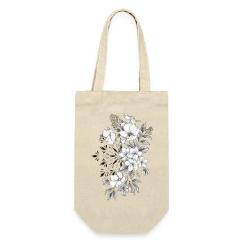 Cherry mandala floral design - Gift Bag for Bottles - nature - Front