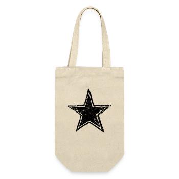 Star Drawn Path - Gift Bag for Bottles - nature - Front