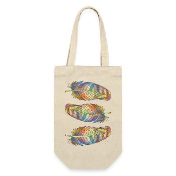 Pen - Gift Bag for Bottles - nature - Front