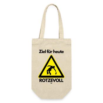 Malle Ziel für heute - Geschenkbeutel für Flaschen - Natur - Vorne