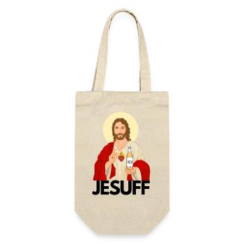 Malle JESUFF - Geschenkbeutel für Flaschen - Natur - Vorne