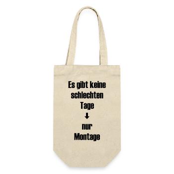 Dicton du lundi - Sac à bouteille - nature - Devant