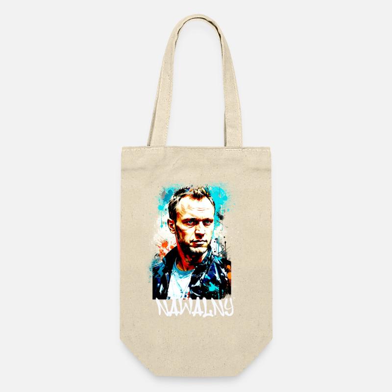 héros,navalny,graffiti,drapeau,russie - Sac à bouteille - nature