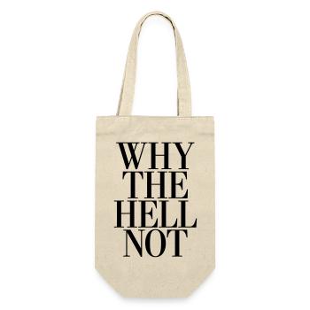 Why the Hell not - Gift Bag for Bottles - nature - Front