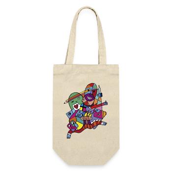 Harmony in Diversity - Gift Bag for Bottles - nature - Front