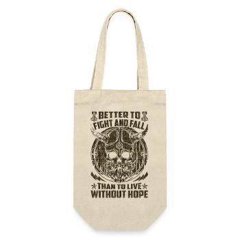 Nordic scandinavia retro viking mystical mythology - Gift Bag for Bottles - nature - Front