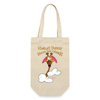 Always sunny above the clouds - Gift Bag for Bottles - nature - Front