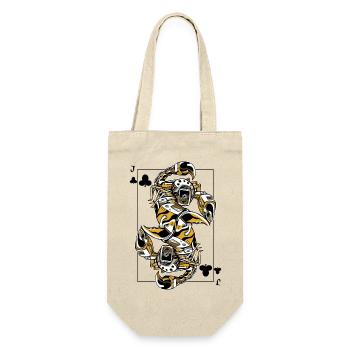 Scorpion Steampunk Jeu de Cartes Clubs Jack Poker - Sac à bouteille - nature - Devant