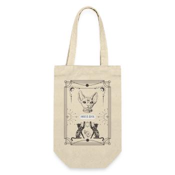 TAROT CHATS MYSTIQUES - Sac à bouteille - nature - Devant