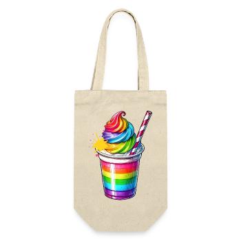 Plaisir des sens :Tasse Milkshake arc-en-ciel - Sac à bouteille - nature - Devant