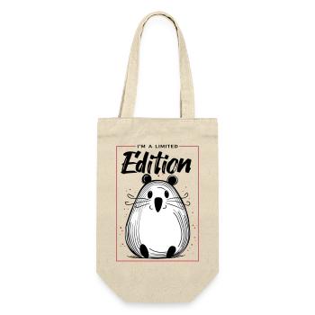 I am a limited edition - Geschenkbeutel für Flaschen - Natur - Vorne
