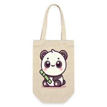 Panda - Gift Bag for Bottles - nature - Front