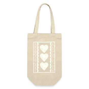 Cosmogyral Activities used look Universe Hearts - Gift Bag for Bottles - nature - Front