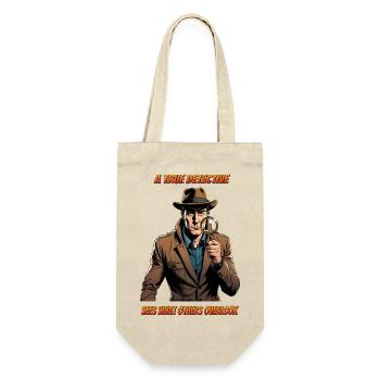 A true detective - Gift Bag for Bottles - nature - Front