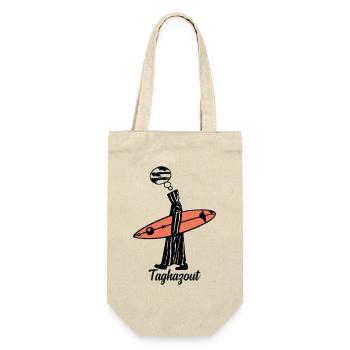 Taghazout Vibes : Entre Tradition et Surf - Sac à bouteille - nature - Devant