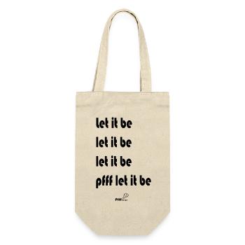 let it be - Gift Bag for Bottles - nature - Front