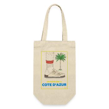 Holidays on the French Riviera - Gift Bag for Bottles - nature - Front