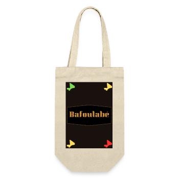 Bafoulabé - Geschenkbeutel für Flaschen - Natur - Vorne