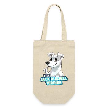 TEAM Jack Russell Terrier - Blanc - Sac à bouteille - nature - Devant