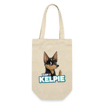 EAM Kelpie - Noir et Tan - Sac à bouteille - nature - Devant