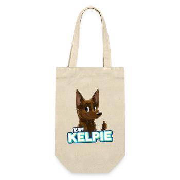TEAM Kelpie - Chocolat - Sac à bouteille - nature - Devant