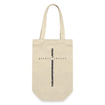 Gothic Cross - Gift Bag for Bottles - nature - Front