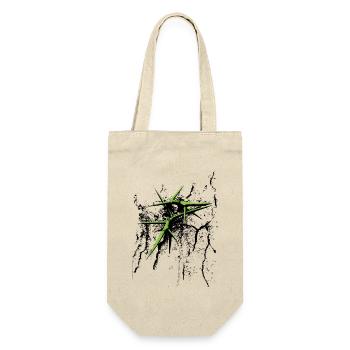 grüne Dornen Garten Stacheln Spikes green peaks - Geschenkbeutel für Flaschen - Natur - Vorne