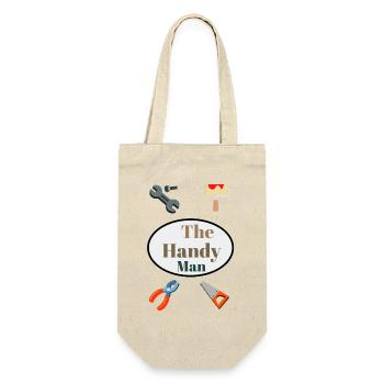Practical Craftsman DIY Motif - Gift Bag for Bottles - nature - Front