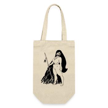 She’s all that - Geschenkbeutel für Flaschen - Natur - Vorne