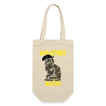 Camouflage Cat Sarajevo Military - Gift Bag for Bottles - nature - Front