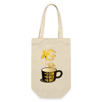 Dragon Steam RPG Stat Mug - Gift Bag for Bottles - nature - Front