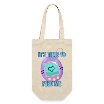 Time to feed me 90s nostalgia - Gift Bag for Bottles - nature - Front