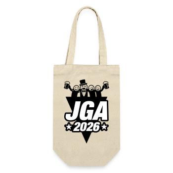 Stag/Hen Party 2026 - Gift Bag for Bottles - nature - Front