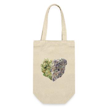 Weed Bud Cannabis Heart Love 420 - Sac à bouteille - nature - Devant