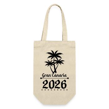Gran Canaria 2026 - Gift Bag for Bottles - nature - Front