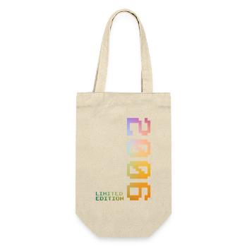 20e anniversaire 2006 Cadeau Pixel - Sac à bouteille - nature - Devant