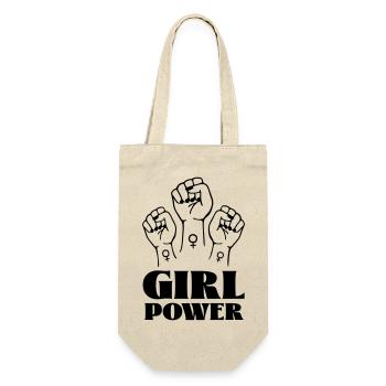 Le pouvoir des filles - Sac à bouteille - nature - Devant