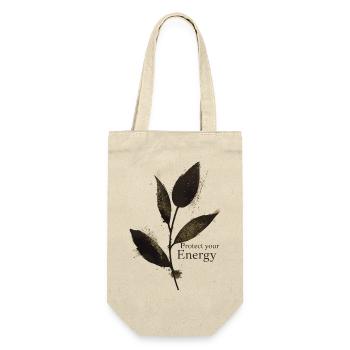 Protect Your Energy - Mindfulness - Gift Bag for Bottles - nature - Front